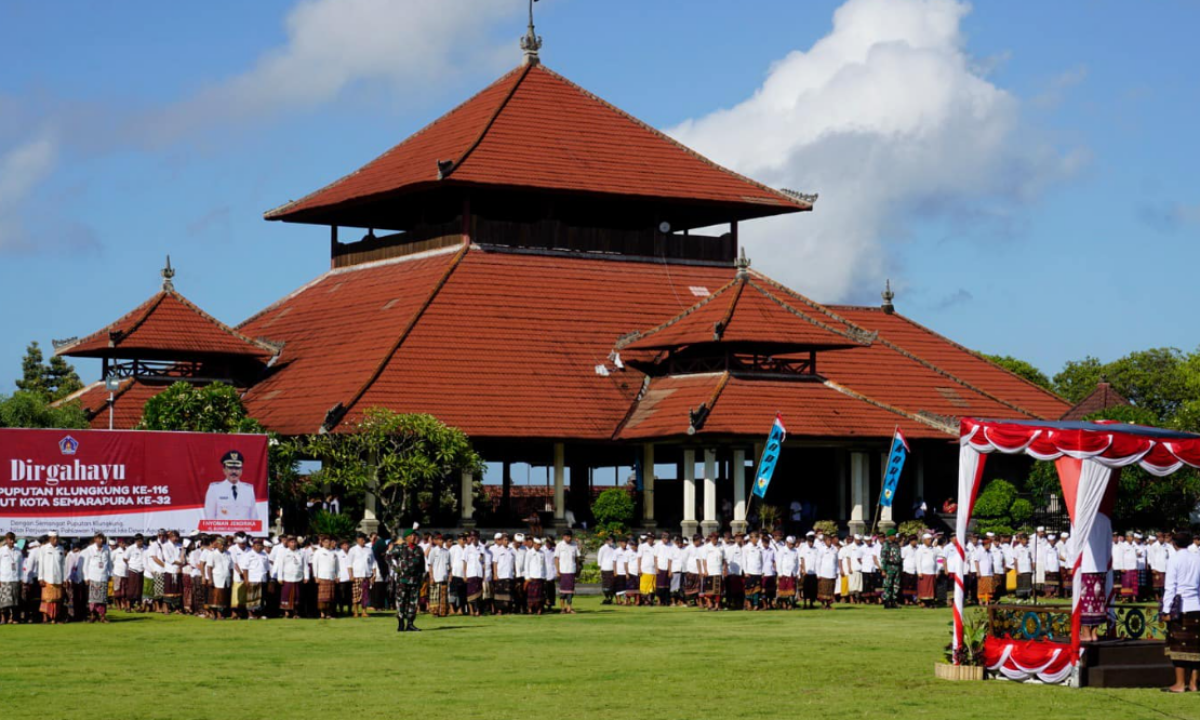 Apel Peringatan Hari Puputan ke 116 dan HUT Kota Semarapura ke 32