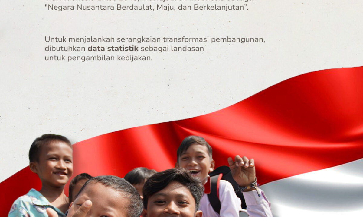 Statistik Berkualitas untuk Indonesia Emas Negara Nusantara Berdaulat, Maju, dan Berkelanjutan