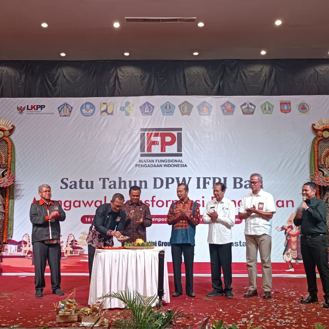 Hari jadi pertama Ikatan Fungsional Pengadaan Indonesia (IFPI) Bali