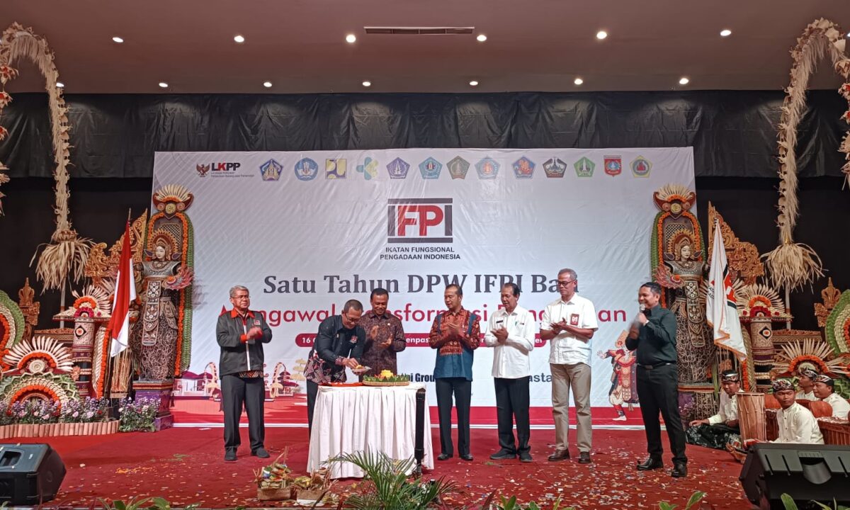 Hari jadi pertama Ikatan Fungsional Pengadaan Indonesia (IFPI) Bali