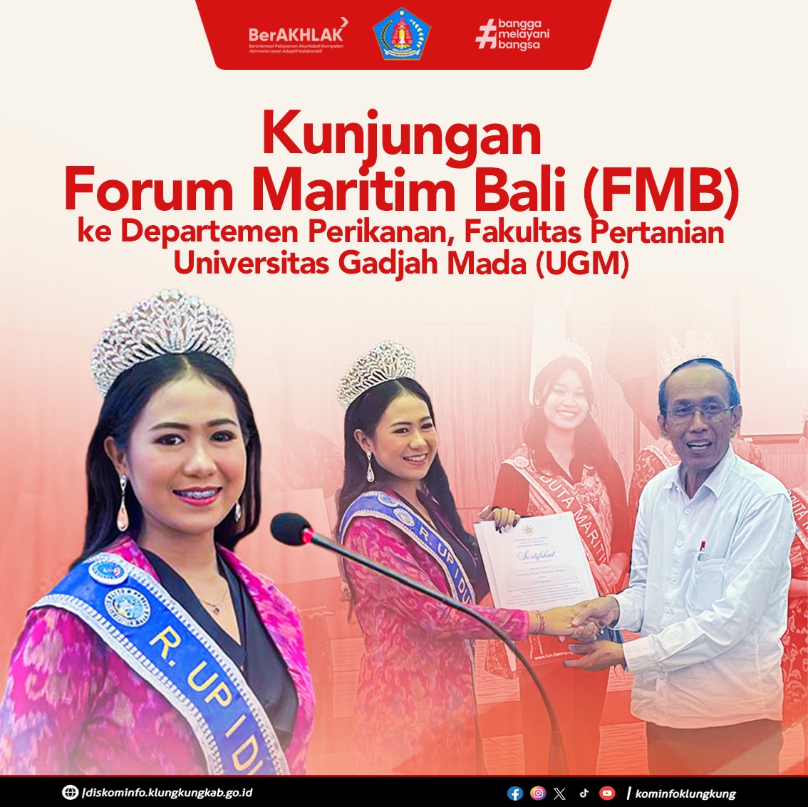 Gen-Z Klungkung Kiran Tilotama Isi Materi dalam Kunjungan Forum Maritim Bali ke Departemen Perikanan UGM