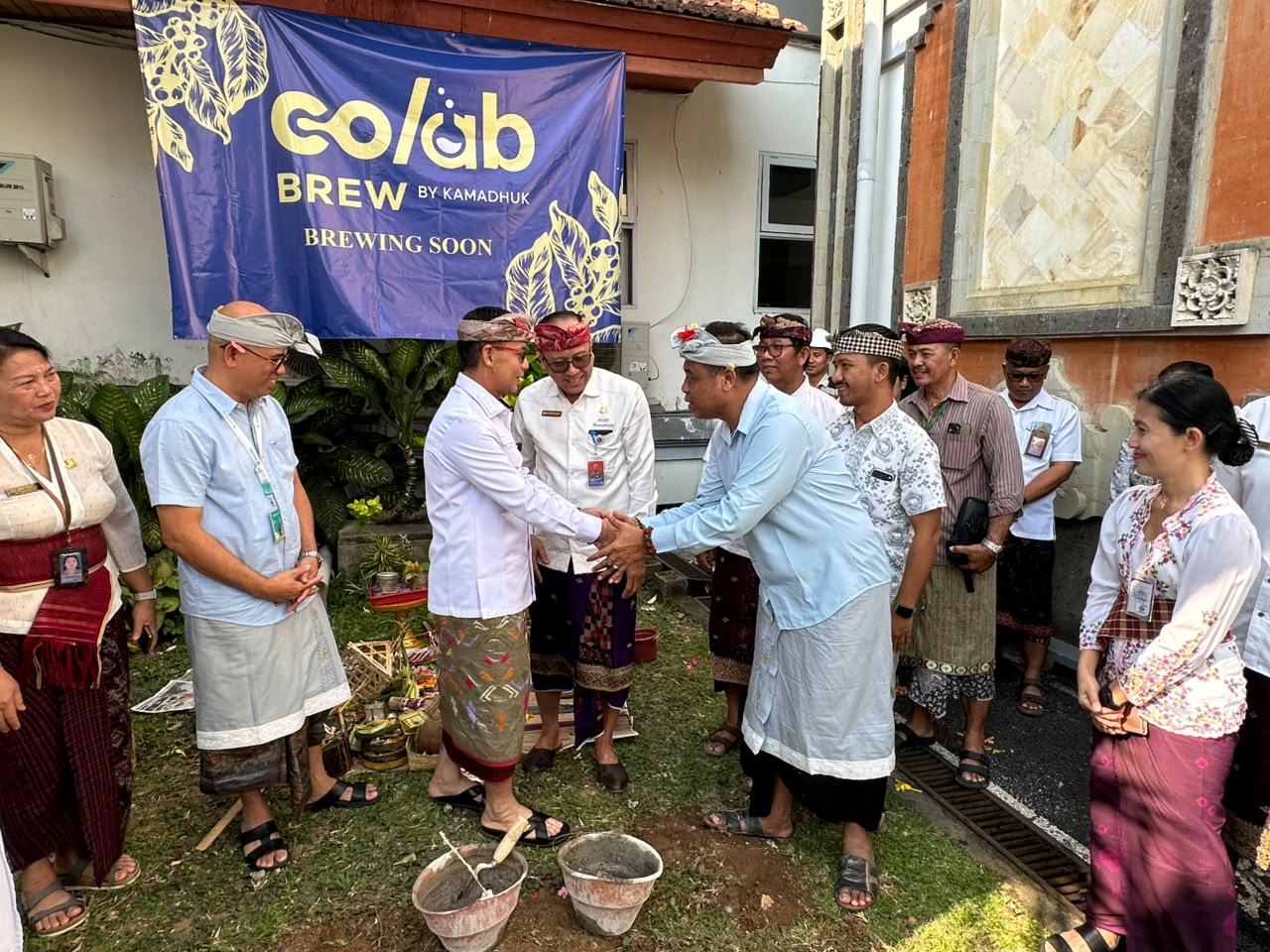 Bupati Klungkung Resmikan Pembangunan Co.Lab Brew di RSUD Klungkung